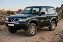 Nissan Patrol Y61 1997–2011 Sānu sliekšņi Duru (2 gab., alumīnijs) foto 1