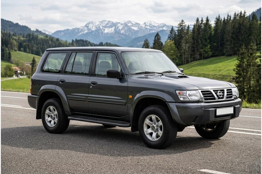 Nissan Patrol Y61 1997–2011 Sānu pakāpieni Bosphorus Black (2 gab., alumīnijs) Image