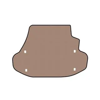 Gumijas bagāžnieka paklājiņš Carsuit (Bēšs)