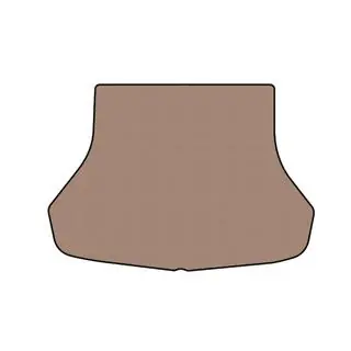 Gumijas bagāžnieka paklājiņš Carsuit (2016-2018, bēšs) foto 1