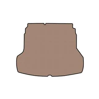 Gumijas bagāžnieka paklājiņš Carsuit (2018-2021, bēšs) foto 1
