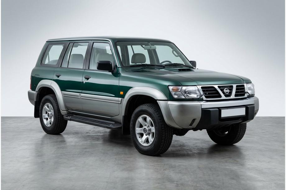 Nissan Patrol Y61 1997–2011 Sānu sliekšņi RedLine Black (2 gab., alumīnijs) Image