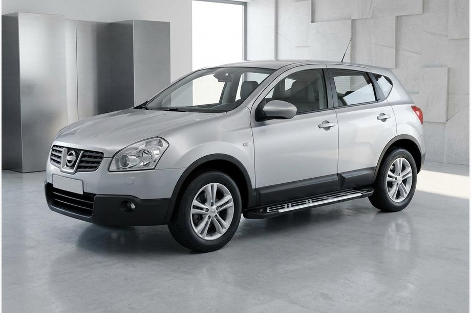 Nissan Qashqai 2007–2010 Sānu sliekšņi Sunrise (2 gab., alumīnijs) Image