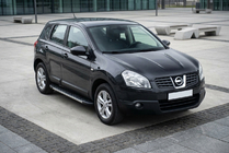 Nissan Qashqai 2007–2010 Sānu sliekšņi Duru (2 gab., alumīnijs) foto 1