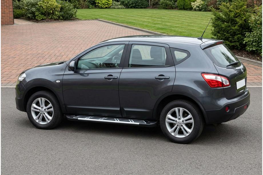 Nissan Qashqai 2010–2014 Sānu sliekšņi Sunrise (2 gab., alumīnijs) Īsā riteņu bāze Image