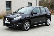 Nissan Qashqai 2010–2014 Sānu pakāpieni Maydos V1 (2 gab., alumīnijs ↗ nerūsējošais tērauds) foto 1
