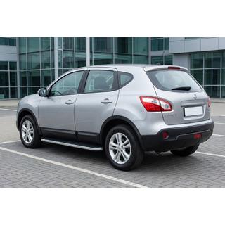 Sānu sliekšņi Tayga Grey (2 gab., alumīnijs) foto 1