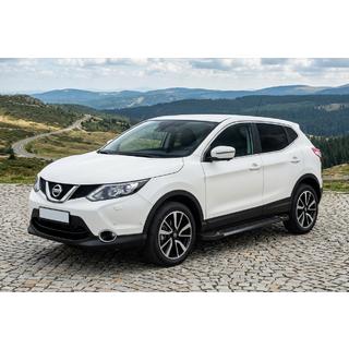 Sānu sliekšņi RedLine Black (2 gab., alumīnijs) Nissan Qashqai 2014–2021 foto 1
