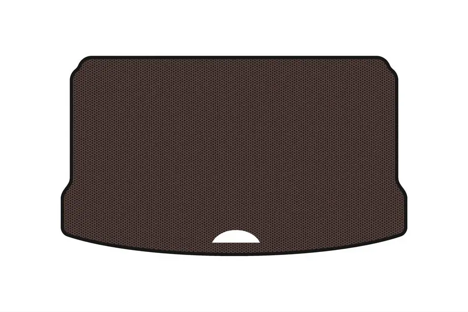 Mini Cooper F55/56/57 2014–2023 Gumijas bagāžnieka paklājiņš Carsuit (S F55, 5 durvju, brūns) Image