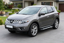 Nissan Murano 2008–2014 Sānu sliekšņi Sunrise (2 gab., alumīnijs) foto 1