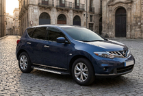 Nissan Murano 2008–2014 Sānu sliekšņi Duru (2 gab., alumīnijs) foto 1