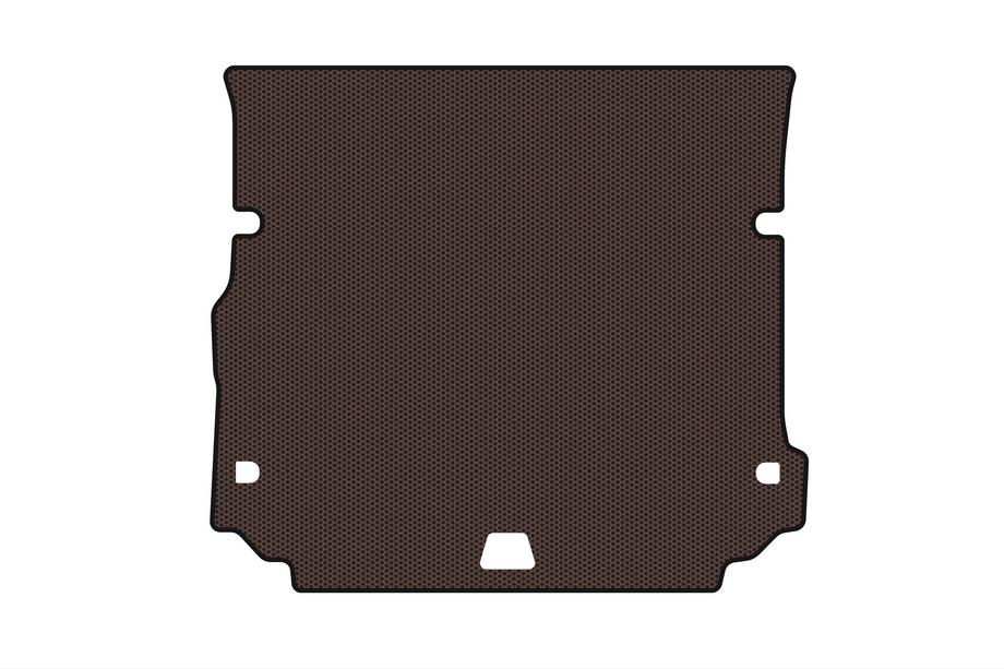 Land Rover Discovery III 2004–2009 Gumijas bagāžnieka paklājiņš Carsuit V2 (Brūns) Foto 1