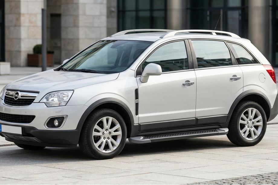 Opel Antara 2006–2017 Sānu sliekšņi Allmond Black (2 gab., alumīnijs) 2007-2015 Image