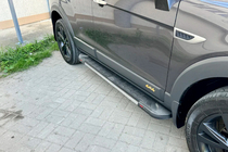 Opel Antara 2006–2017 Sānu pakāpieni RedLine V1 (2 gab., alumīnijs) 2007-2015 foto 1