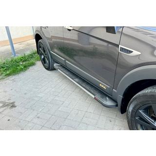 Sānu pakāpieni RedLine V1 (2 gab., alumīnijs) foto 1