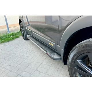Sānu pakāpieni RedLine V1 (2 gab., alumīnijs) foto 4
