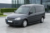 Opel Combo 2002–2012 Sānu pakāpieni Allmond Black (2 gab., alumīnijs) foto 1