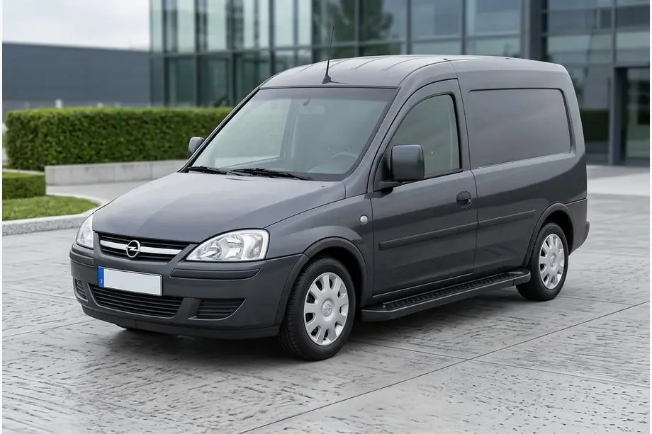 Opel Combo 2002–2012 Sānu pakāpieni Allmond Black (2 gab., alumīnijs) Image