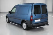 Opel Combo 2002–2012 Sānu pakāpieni RedLine V1 (2 gab., alumīnijs) foto 1
