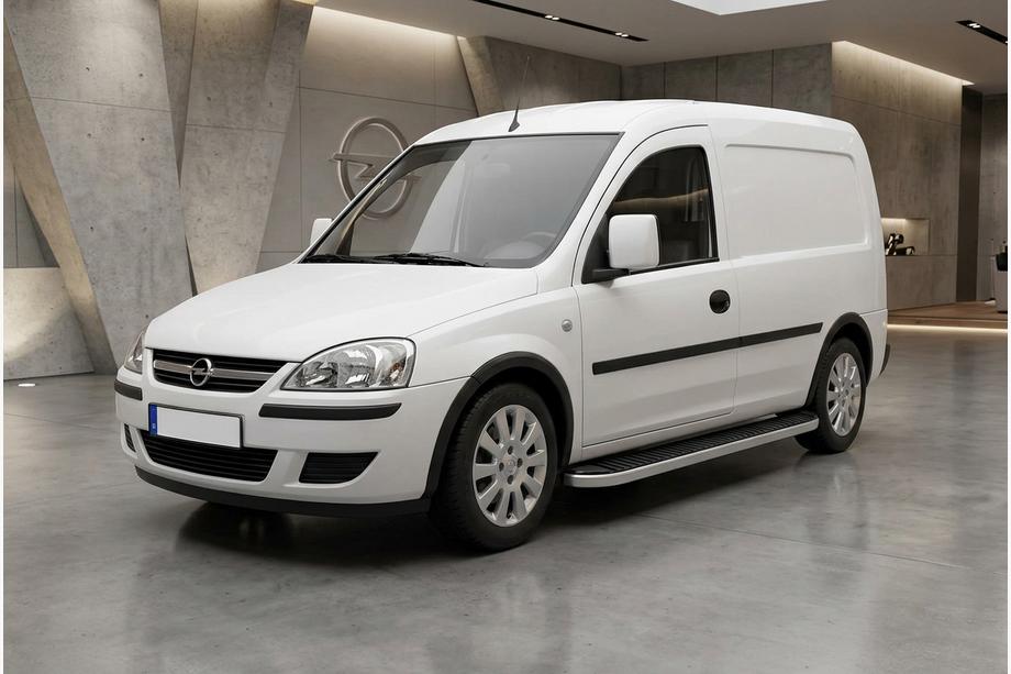 Opel Combo 2002–2012 Sānu pakāpieni Tayga Grey (2 gab., alumīnijs) Image