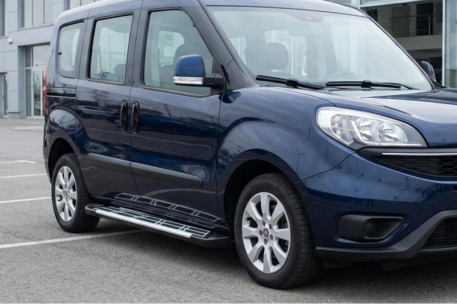 Opel Combo 2012–2018 Sānu sliekšņi Sunrise (2 gab., alumīnijs) Image