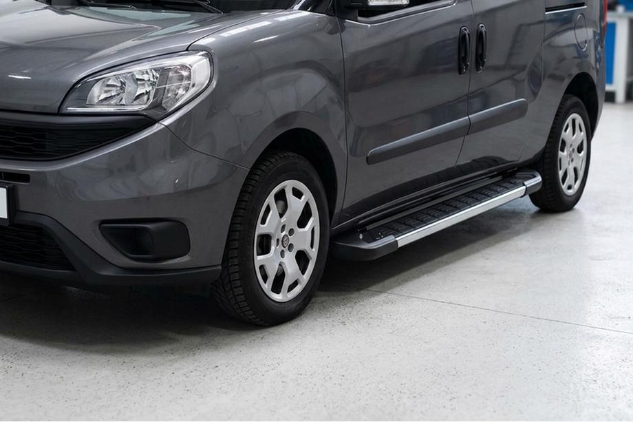 Opel Combo 2012–2018 Sānu pakāpieni RedLine V1 (2 gab., alumīnijs) Image