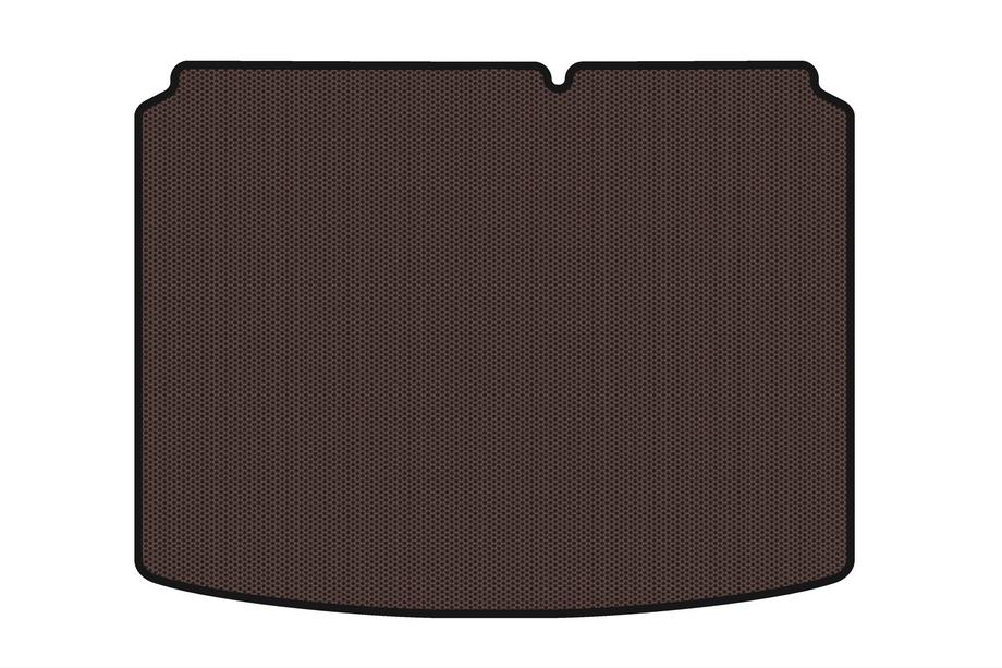 Citroen C-4 2004–2010 Gumijas bagāžnieka paklājiņš Carsuit (kupeja, brūna) Foto 1