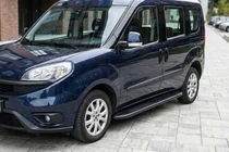 Opel Combo 2012–2018 Sānu pakāpieni Bosphorus Black (2 gab., alumīnijs) foto 1