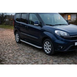Sānu pakāpieni Tayga Grey (2 gab., alumīnijs) foto 1