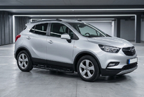 Opel Mokka 2012–2021 Sānu pakāpieni Allmond Black (2 gab., alumīnijs) foto 1