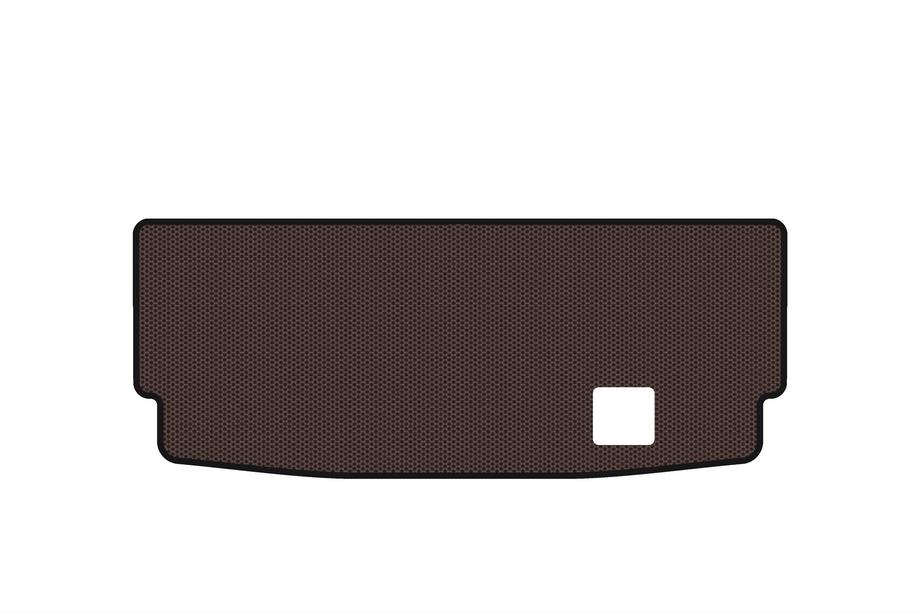 Mercedes GL class X164 2006–2012 Gumijas bagāžnieka paklājiņš Carsuit (7-vietīgs ar paceltu 3. sēdekļu rindu, brūns) Image
