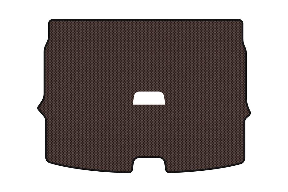 Nissan Qashqai 2014–2021 Gumijas bagāžnieka paklājiņš Carsuit (Rogue Sport, brūns) Image