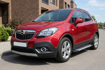 Opel Mokka 2012–2021 Sānu sliekšņi Line (2 gab., alumīnijs) foto 1