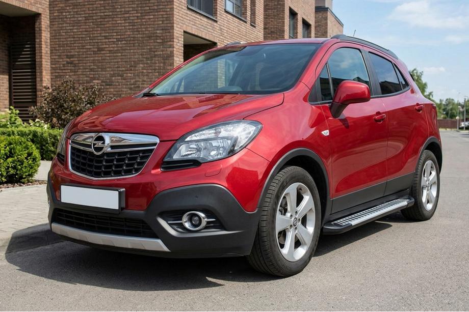 Opel Mokka 2012–2021 Sānu sliekšņi Line (2 gab., alumīnijs) Image
