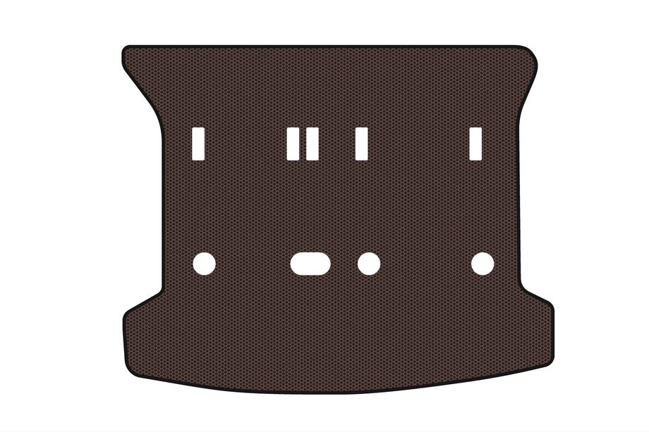 Peugeot 307 2001–2008 Gumijas bagāžnieka paklājiņš Carsuit (SW, brūns) Image