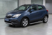 Opel Mokka 2012–2021 Sānu pakāpieni Maydos V1 (2 gab., alumīnijs ↗ nerūsējošais tērauds) foto 1