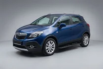 Opel Mokka 2012–2021 Sānu pakāpieni Bosphorus Black (2 gab., alumīnijs) foto 1