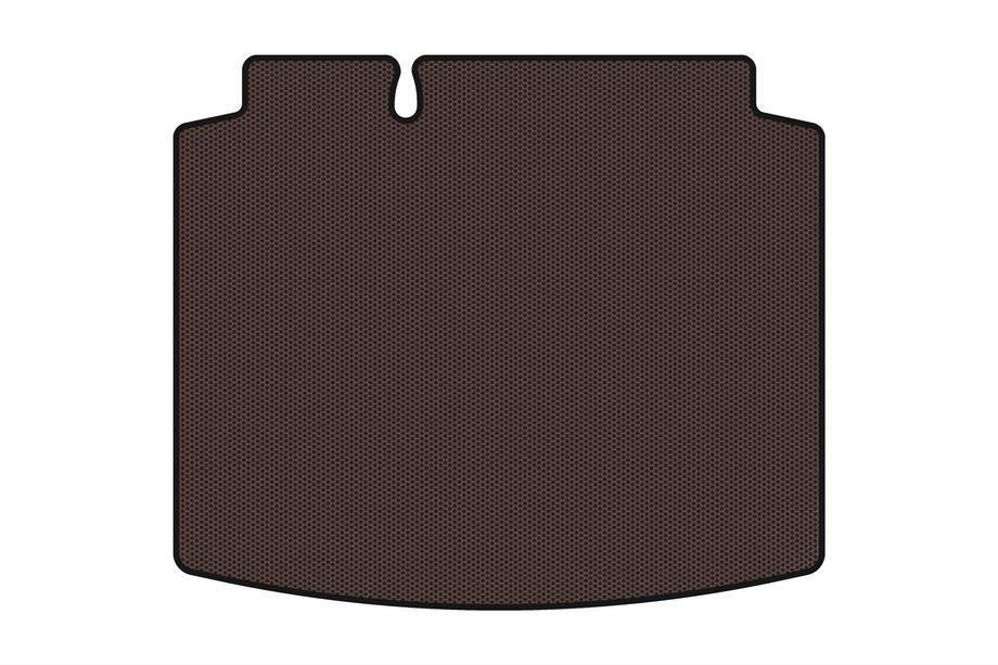 Seat Leon 2005–2012 Gumijas bagāžnieka paklājiņš Carsuit (HB, 5 durvju, brūns) Foto 1