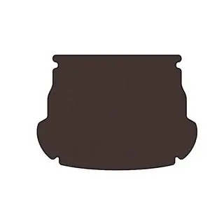 Gumijas bagāžnieka paklājiņš Carsuit V2 (Brūns)