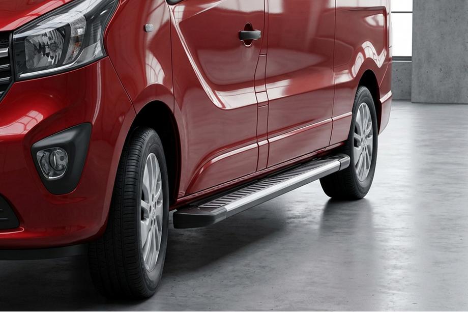 Opel Vivaro 2001–2015 Sānu sliekšņi Line (2 gab., alumīnijs) Image