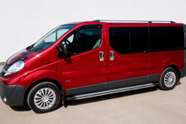 Opel Vivaro 2001–2015 Sānu pakāpieni Rainbow (2 gab., alumīnijs) foto 2