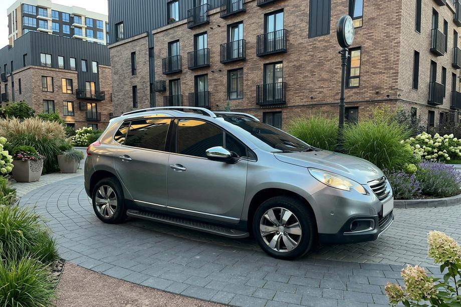 Peugeot 2008 2013–2019 Sānu pakāpieni Allmond Black (2 gab., alumīnijs) Image