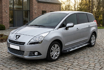Peugeot 5008 2009–2016 Sānu sliekšņi Sunrise (2 gab., alumīnijs) foto 1