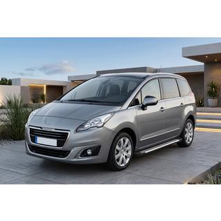 Sānu sliekšņi Line (2 gab., alumīnijs) Peugeot 5008 2009–2016 foto 1