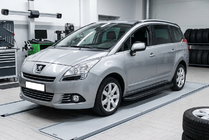 Peugeot 5008 2009–2016 Sānu pakāpieni Bosphorus Black (2 gab., alumīnijs) foto 1