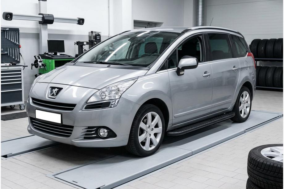 Peugeot 5008 2009–2016 Sānu pakāpieni Bosphorus Black (2 gab., alumīnijs) Image