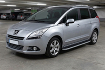 Peugeot 5008 2009–2016 Sānu pakāpieni Tayga Grey (2 gab., alumīnijs) foto 1