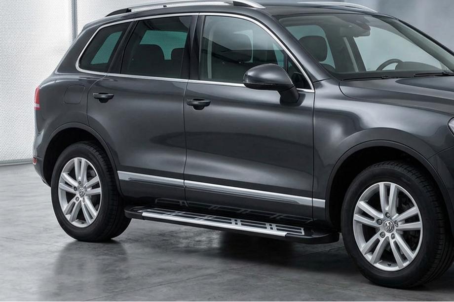 Porsche Cayenne 2003–2010 Sānu sliekšņi Sunrise (2 gab., alumīnijs) Image