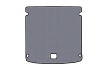 Audi A4 B7 2004–2008 Gumijas bagāžnieka paklājiņš Carsuit V-1 (Avant, pelēks) foto 1