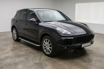 Porsche Cayenne 2010–2017 Sānu pakāpieni Maydos V1 (2 gab., alumīnijs ↗ nerūsējošais tērauds) foto 1